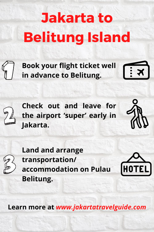 How to get from Jakarta to Belitung