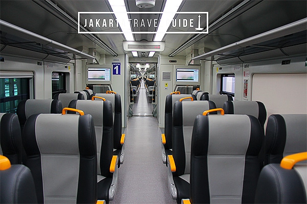 Jakarta Airport Train to Central Jakarta