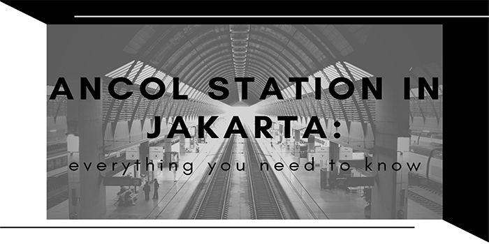 Ancol Station in jakarta