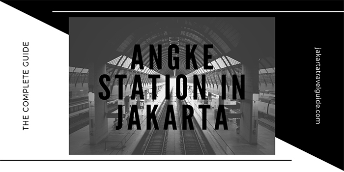 Angke Station in Jakarta