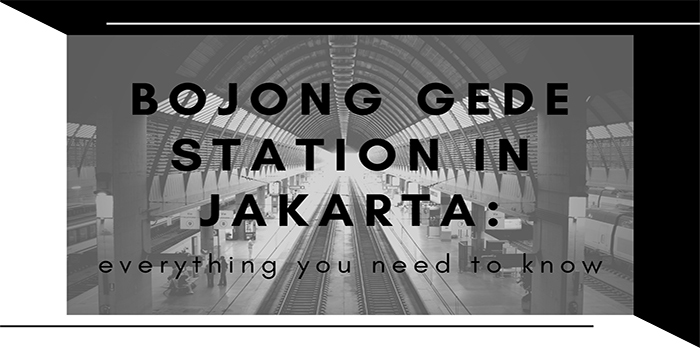 Bojong Gede Station in Jakarta