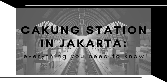 Cakung Station in Jakarta