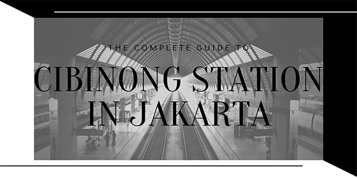 Cibinong Station in Jakarta