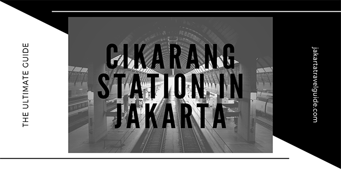 Cikarang Station in Jakarta