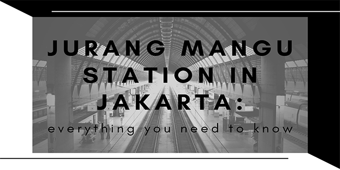 Jurang Mangu Station in Jakarta