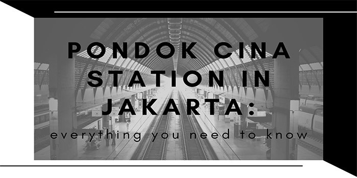 Pondok Cina Station in Jakarta