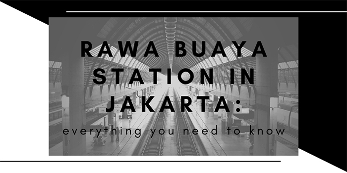 Rawa Buaya Station in Jakarta