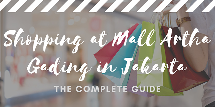 Shopping at Mall Artha Gading in Jakarta