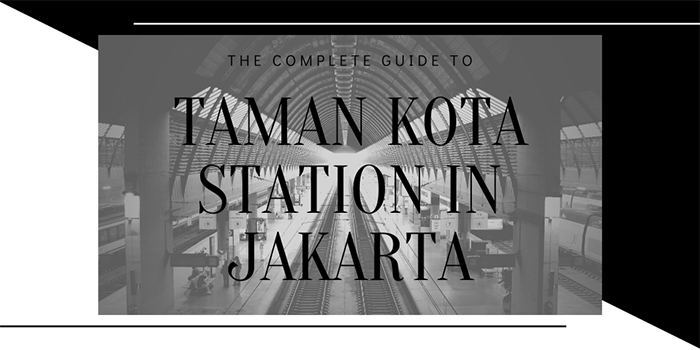 Taman Kota Station in Jakarta