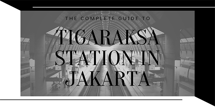 Tigaraksa Station in Jakarta