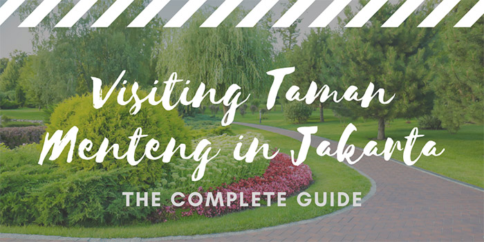 Visiting Taman Menteng Park in Jakarta